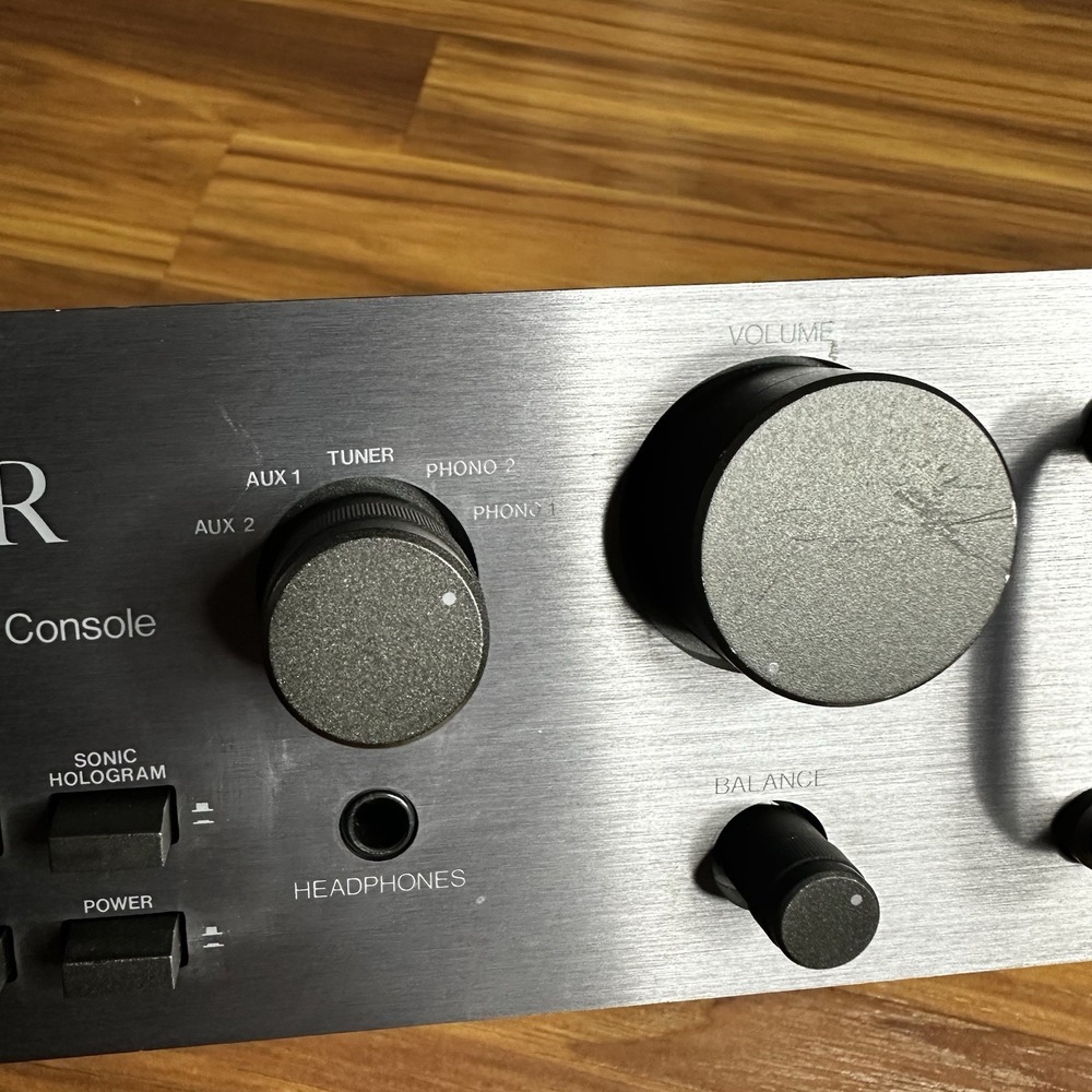 Vintage 80s Carver C-1 Sonic Holography Preamplifier High Fidelity Control - Picture 7 of 11